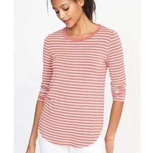 Old Navy | Luxe Long Sleeve Striped Tee